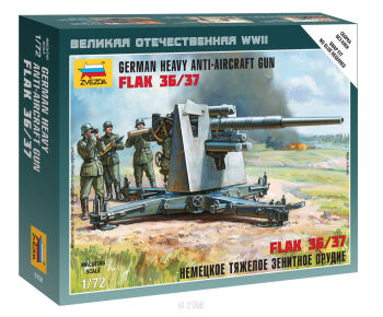 German Heavy Anti Aircraft Gun Flak 36/37