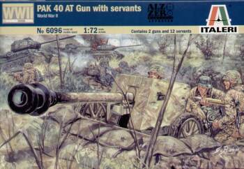 PAK 40 AT gun