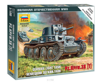 German Light Tank Pz.Kpfw.38(T)
