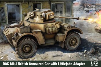 DAC Mk.I British Armoured Car w/Littlejohn Adapter