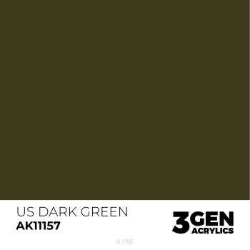 Acrylics 3GEN -  US Dark Green