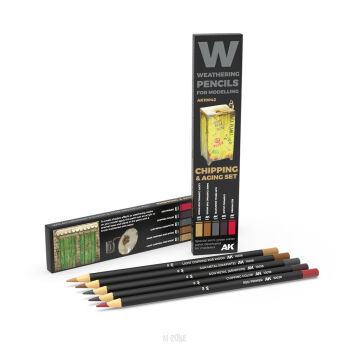 Watercolor Pencil Set - Chipping