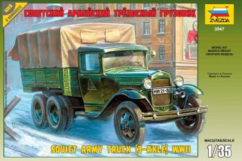 GAZ-AAA Soviet Truck 3-Axel WWII