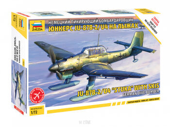 JU-87B-2/U4 Stuka with Skis