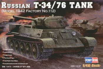 Russian T34/76 1942 Factory No.112