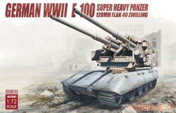 German WWII Flak 40 1288 Zwillingsflak E-100