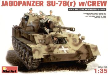 Jagdpanzer SU-76(r) w/Crew