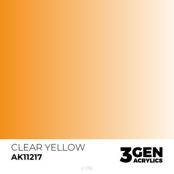 Acrylics 3GEN -  Clear Yellow