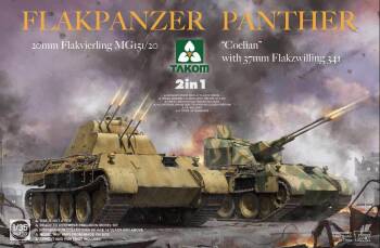 Flakpanzer Panther 20mm MG151/20 & 37mm Coelian