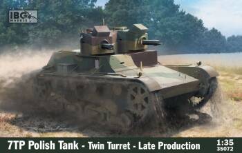 7TP Polish Tank Twin Turret Late