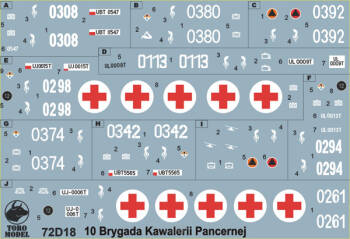 Pojazdy 10 Brygady Kawalerii Pancernej