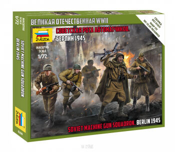 Soviet Machine Gun Squadron Berlin 1945