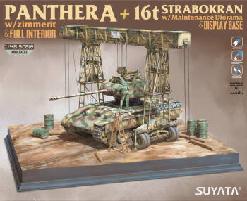 Panther A w/Zimmerit + interior + 16t Strabokran