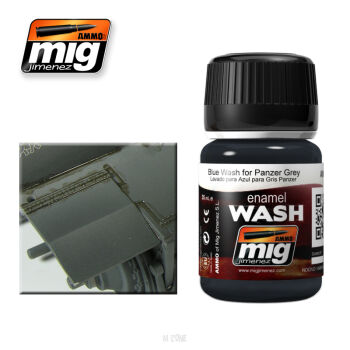 Blue Wash for Panzer Grey