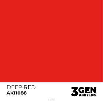 Acrylics 3GEN -  Deep Red