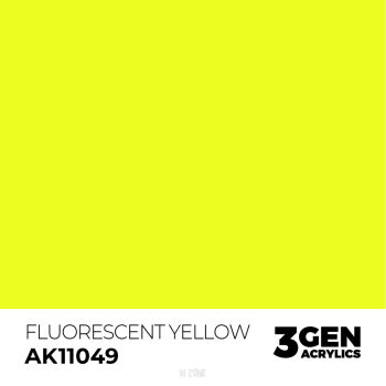 Acrylics 3GEN -  Fluorescent Yellow