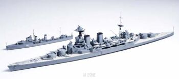 Hood &  E Class Destroyer