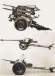 German Guns Set Pak 37, Pak 40, Flak 38 - 2