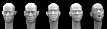5 African Heads