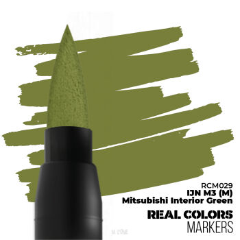 RC Markers - IJN M3 (M) Mitsubishi Interior Green