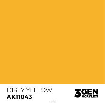 Acrylics 3GEN -  Dirty Yellow