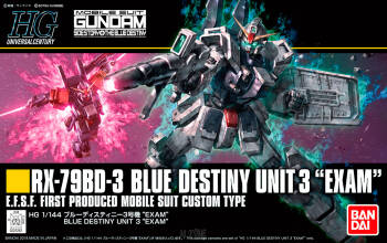 HGUC 1/144 BLUE DESTINY UNIT 3 EXAM