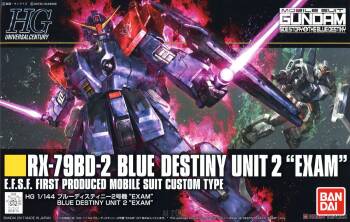 HGUC 1/144 BLUE DESTINY UNIT 2 EXAM