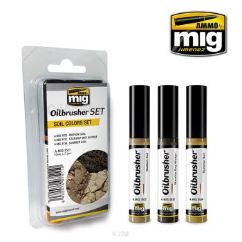 Soil Colors Set - Oilbrusher Set