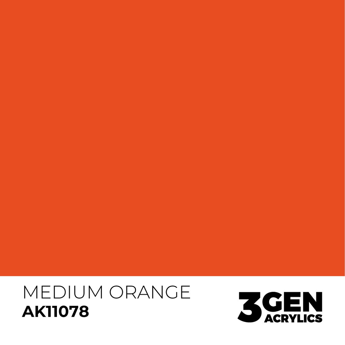 Acrylics 3GEN -  Medium Orange