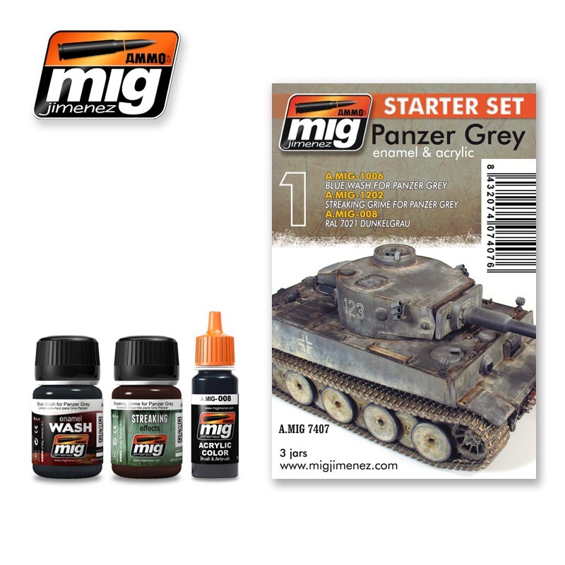 Panzer Grey Mix set.1