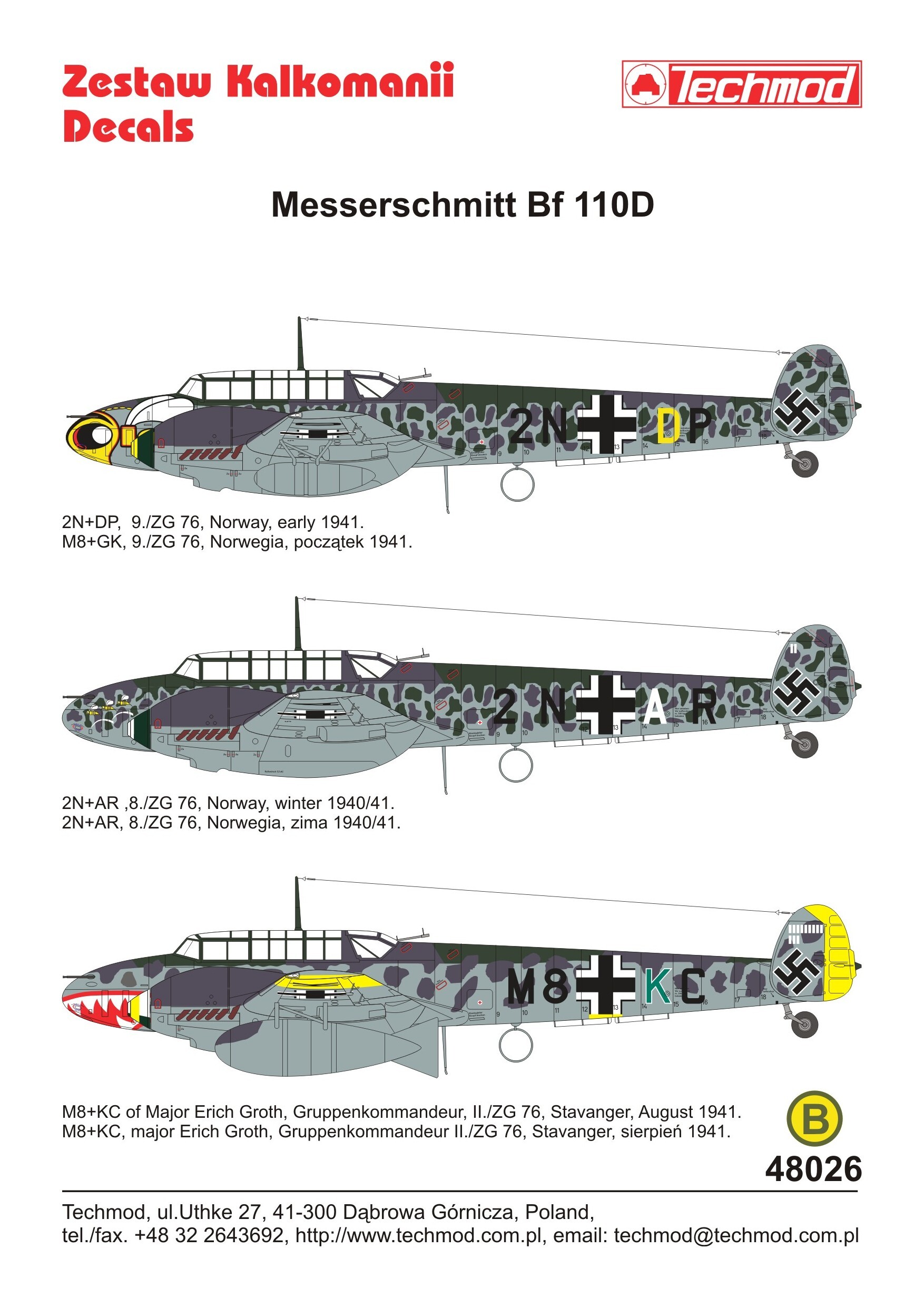 Messerschmitt Bf 110D