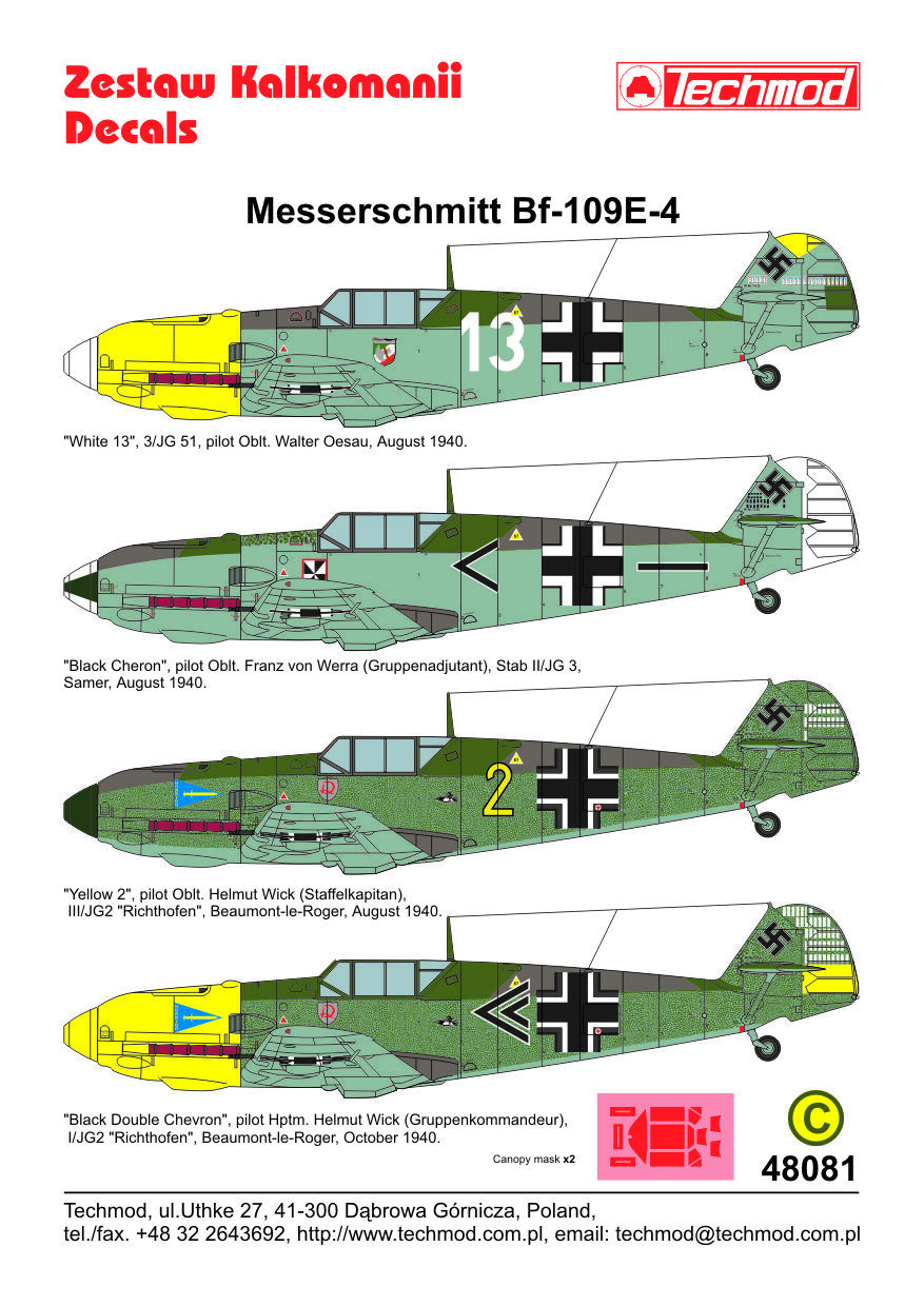 Messerschmitt Bf 109E-4