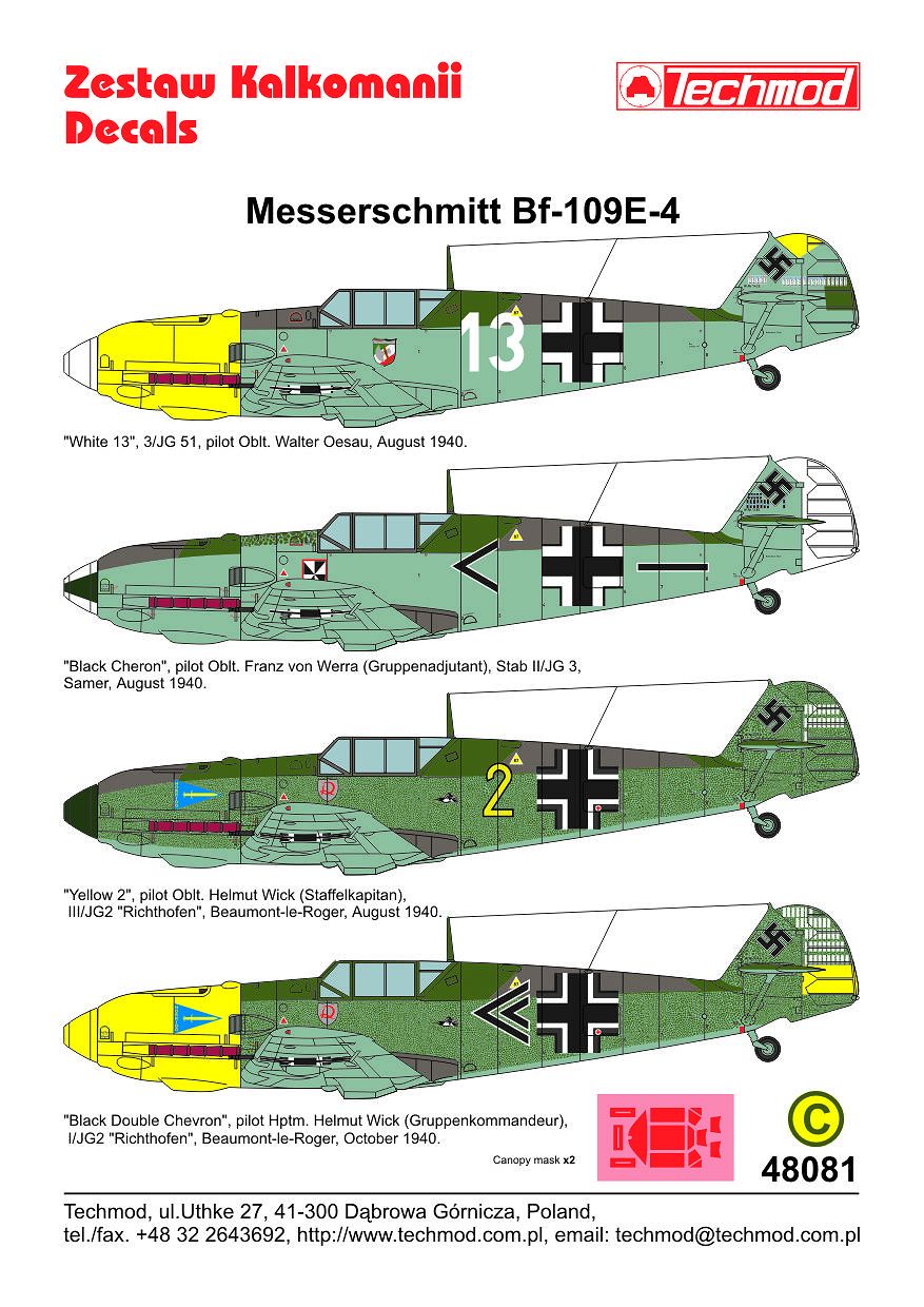 Messerschmitt Bf 109E-4