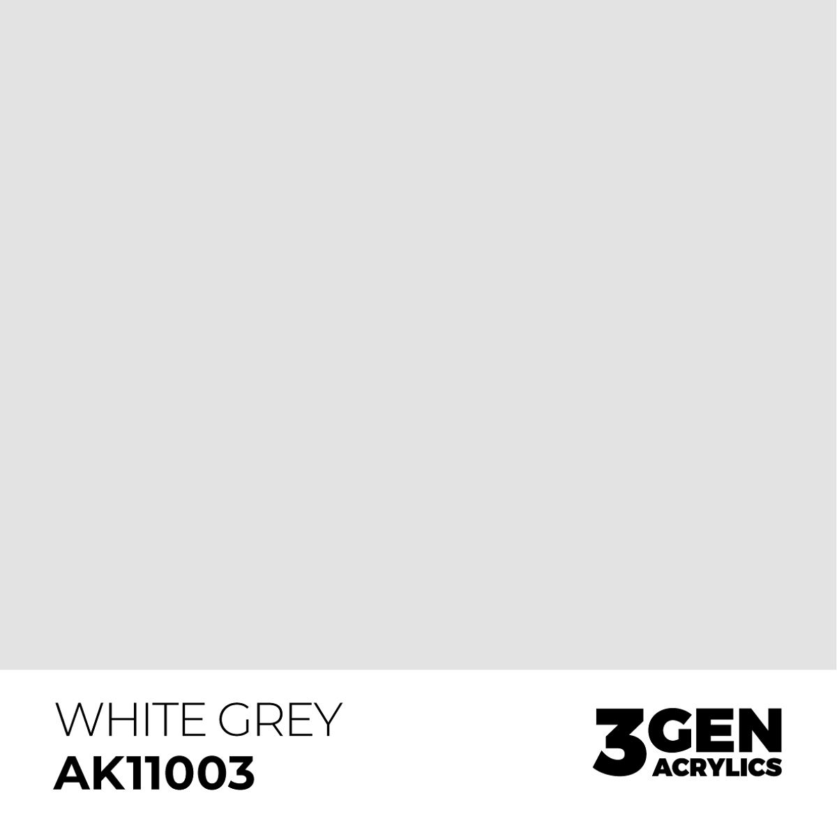 Acrylics 3GEN -  White Grey