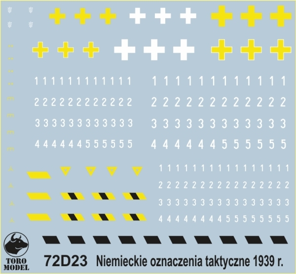 Niemieckie oznaczenia taktyczne - wrzesień 39