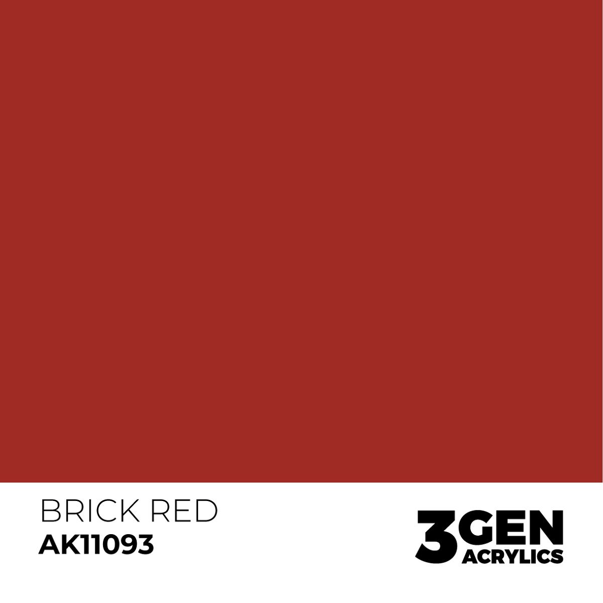 Acrylics 3GEN -  Brick Red
