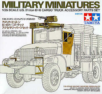 U.S. 2 1/2ton 6x6 Cargo Truck Accessory Parts Set