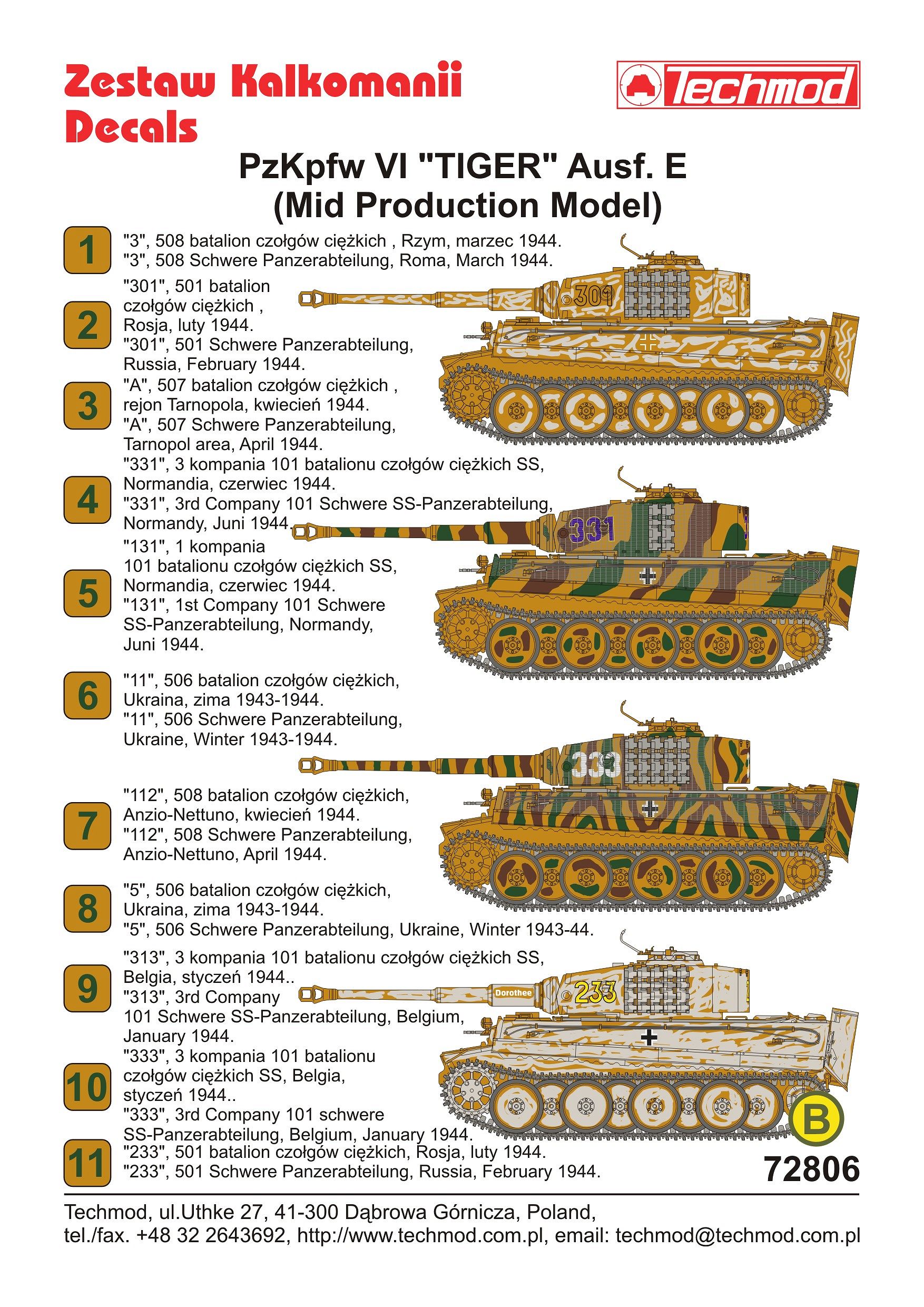 PzKpfw VI Tiger Ausf. E (Mid prod.)