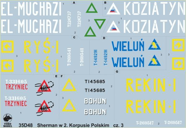 Shermany w 2 Korpusie Polskim Włochy 1945 cz.3