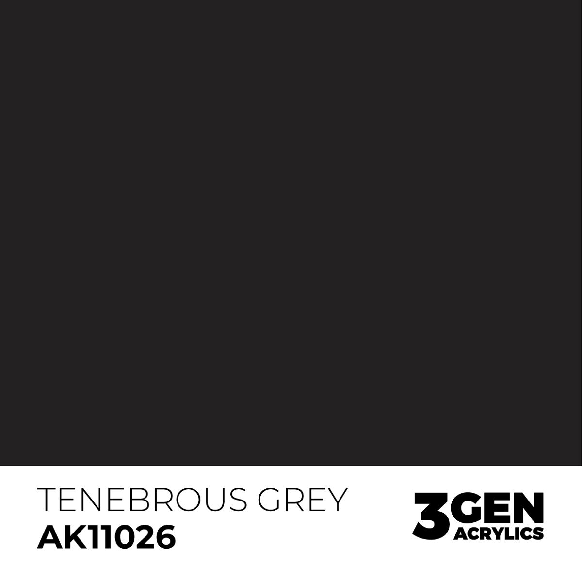 Acrylics 3GEN -  Tenebrous Grey