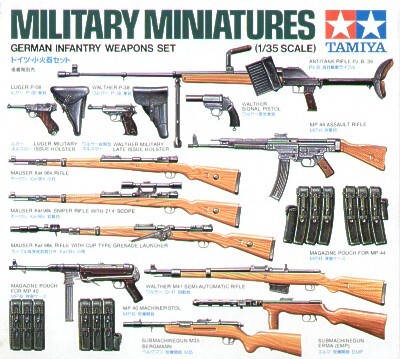 German Infantry Weapons Set