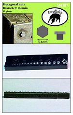 Śruby szesciokątne 0.60mm - 40szt.