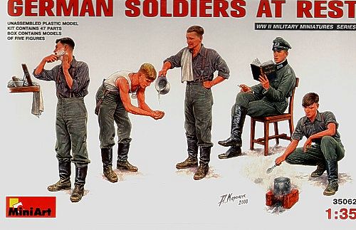 German Soldiers at rest