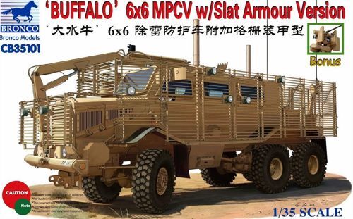 Buffalo 6x6 MPCV w/Slat Armour Version