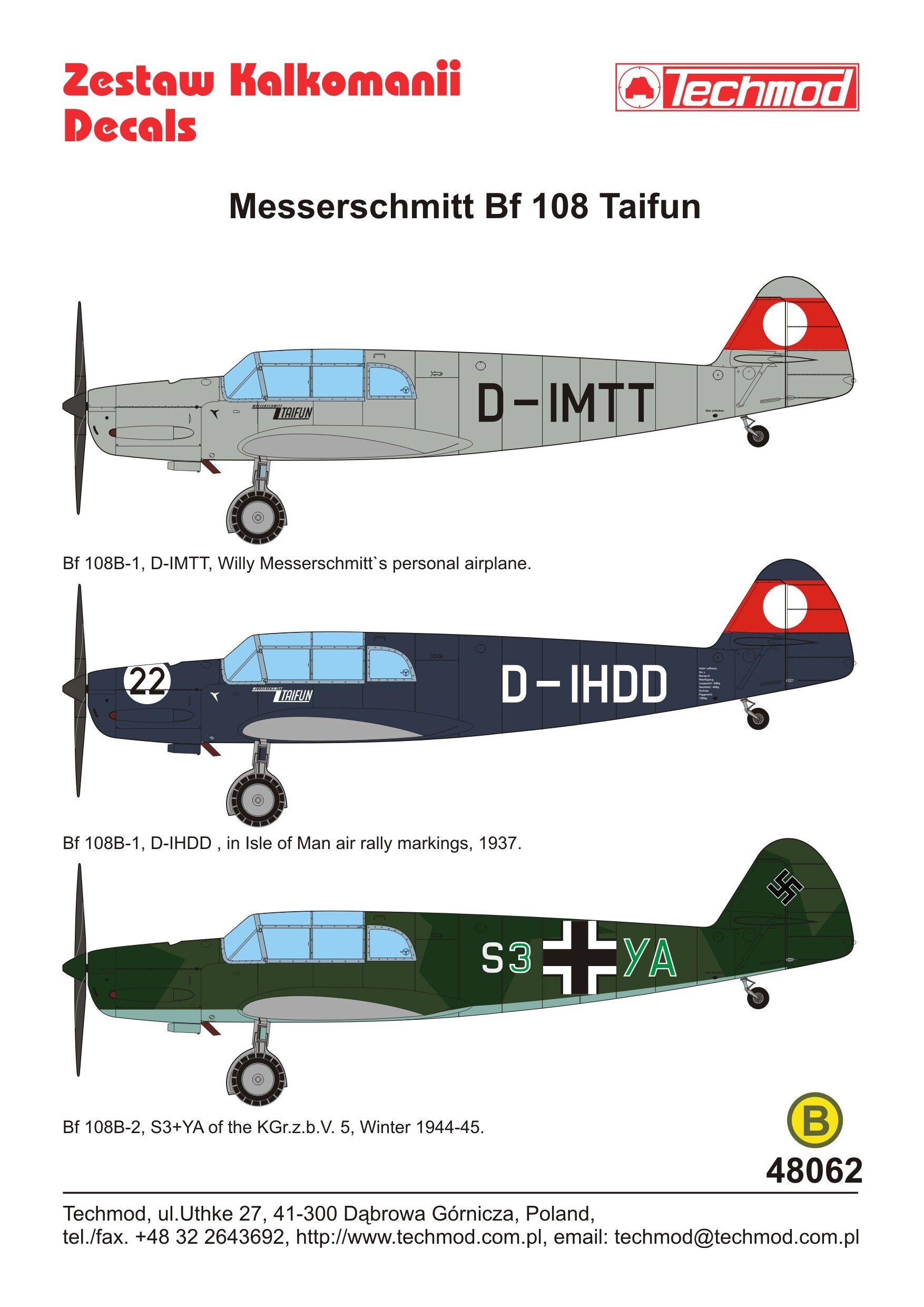 Messerschmitt Bf 108 Taifun