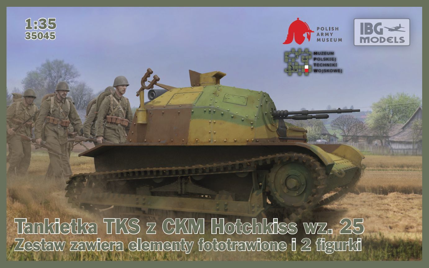 Tankietka TKS z CKM Hotchkiss wz.25