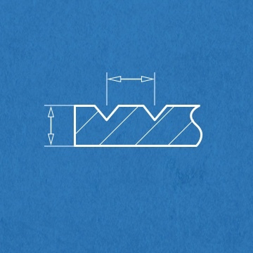 Płytka V-rowek grubość 1.00 mm odstęp 1.00 mm