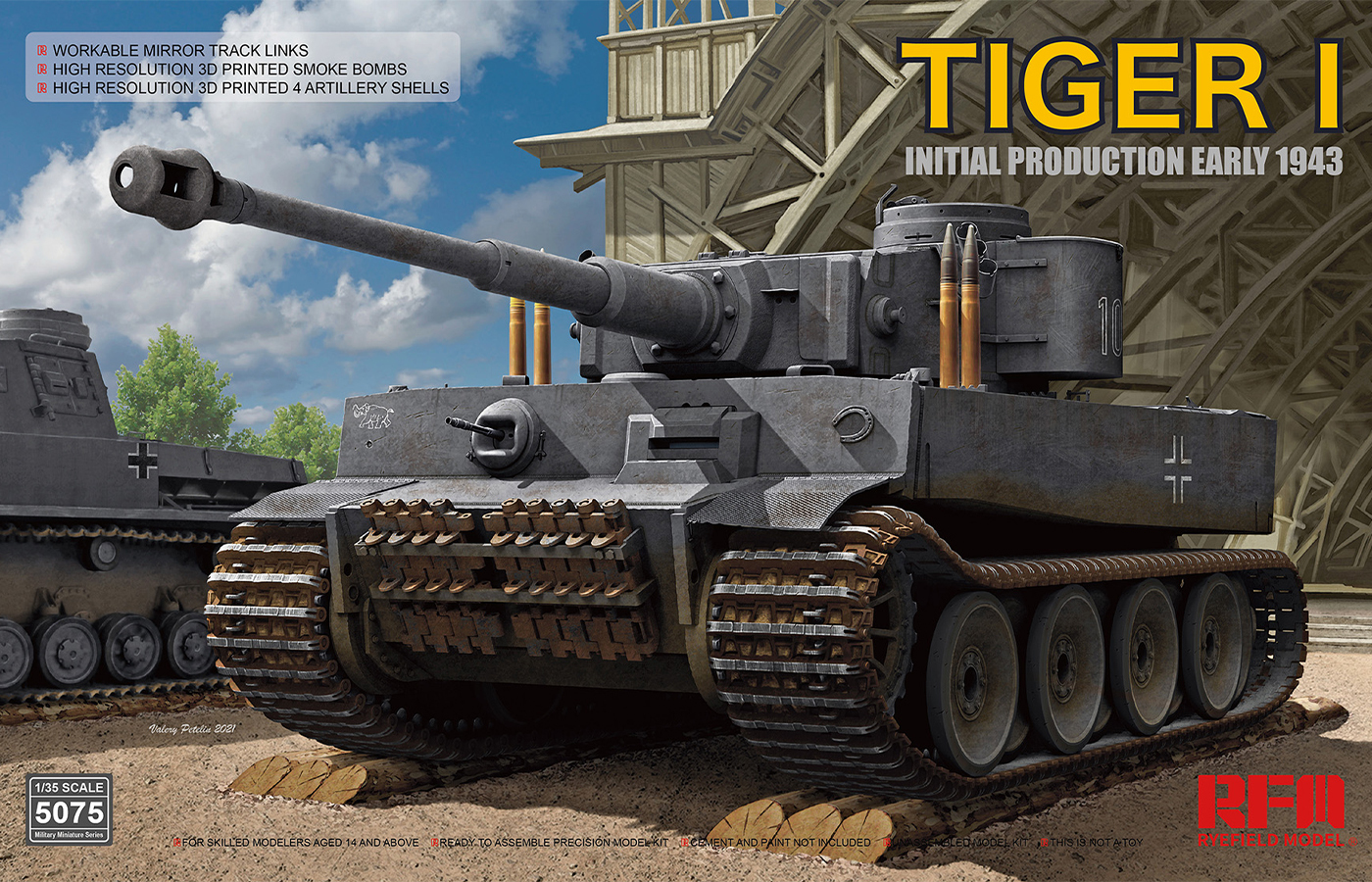 Tiger I Early 1943 Mirror Tracks