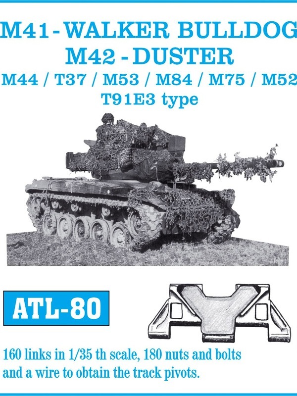 M41 Walker Bulldog, M42 Duster, T37, MB53