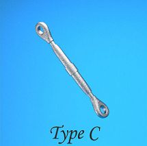 Metal Turnbuckles Type C